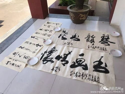 书画名家进校园,翰墨飘香育英才 青州市书画名家走进冉家小学