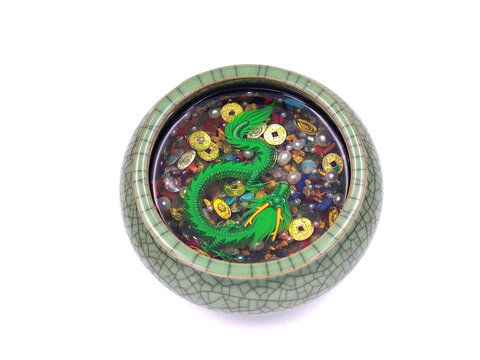 生蚝壳红锦鲤鱼工艺品把玩件,民间艺术,文化艺术,摄影素材,汇图网