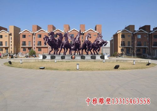 青铜马踏飞燕 阳铜雕塑马加工厂