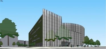 南京白云亭艺术文化中心 SU建筑模型的文化艺术解读